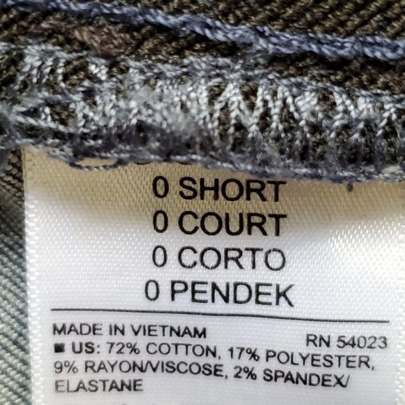 Old Navy Rockstar Medium Wash Jeggings, Size 0 Short - Picture 10 of 11